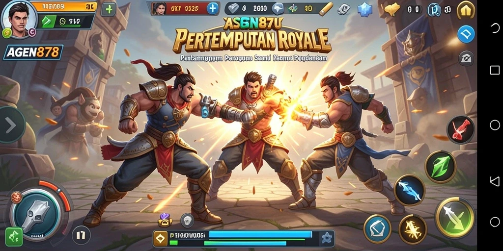 Gameplay seru AGEN878 dalam pertarungan Battle Royale yang mendebarkan.