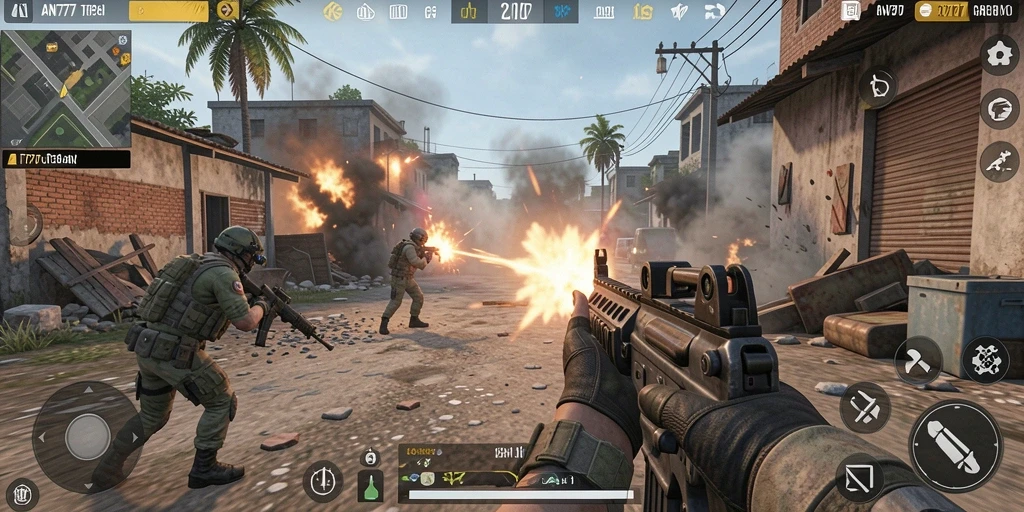 Screenshot gameplay AN777 yang menarik dan mendebarkan.