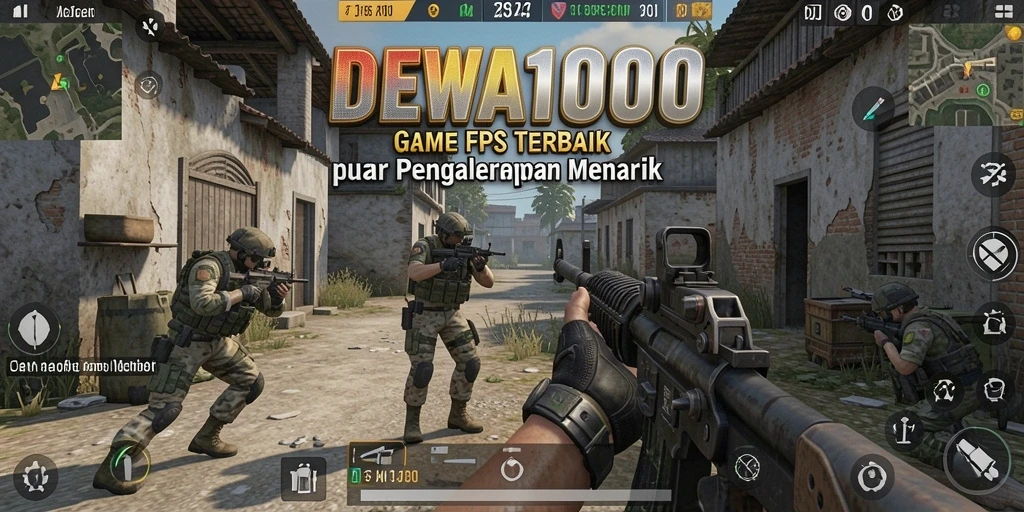 Tampilan gameplay DEWA1000 yang seru dan intens.