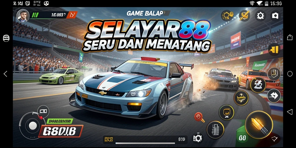 Gameplay balap action di SELAYAR88 yang mendebarkan.