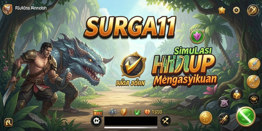 Gameplay SURGA11 yang penuh warna dan menarik perhatian.