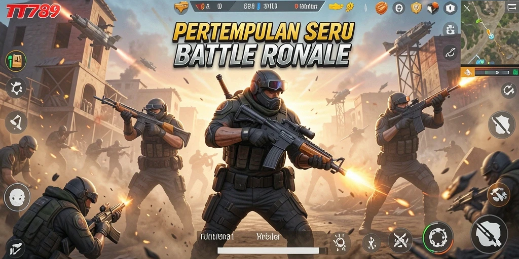 Tangkapan layar utama TT789 saat pertempuran intens di arena.